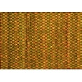 thumbnail image 1 of Ahgly Company Indoor Rectangle Abstract Yellow Contemporary Area Rugs, 5' x 7', 1 of 4