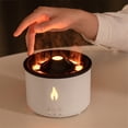 thumbnail image 1 of Creative Volcanic Flame Aroma Diffuser Essential Oil 360ml Air Humidifier With Smoke Ring Night Light Essential Oil FragranceUK PlugUnited Kingdom He Qiyong unisex, 1 of 1