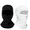Black+White, variant on 2 Pieces Balaclava Ski Mask - Windproof, Sun Protection, Breathable Helmet Liner for Men Women, Skiing, Cycling, Outdoor Work & Sports (Black+White)
