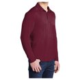 thumbnail image 4 of Yellow Rooster Men's Posi-UV Pro Long Sleeve Male Polo T-Shirts Cardinal L, 4 of 6