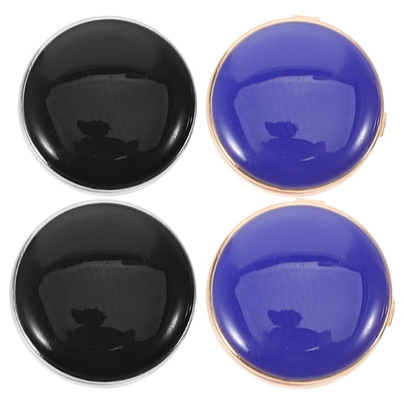 SEWCHICS 2 Pairs Mens Cuff Links Zinc Alloy Formal Secure Cuffs for Men Weddings