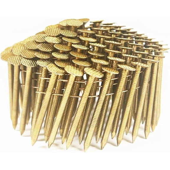 1-3/4" Ring GALV Coil Roofing Nails 3,600ct | CRN134RJ