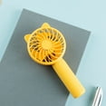 thumbnail image 5 of LYCAQL Mini Portable Fan, Powerful Handheld Fan, Cute Design Personal Small Desk Fan with Base, Lightweight Makeup USB Rechargeable Fan for Girl Women Travel Indoor Outdoor, 5 of 5