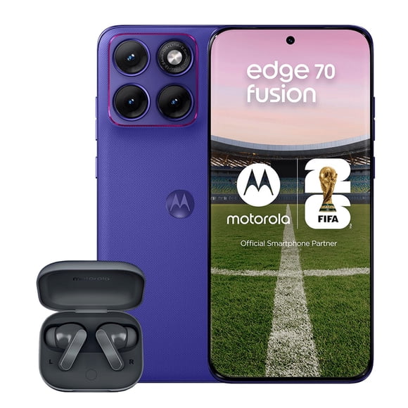 Motorola Edge 70 Fusion +Moto Buds 256 GB 8 GB Morado