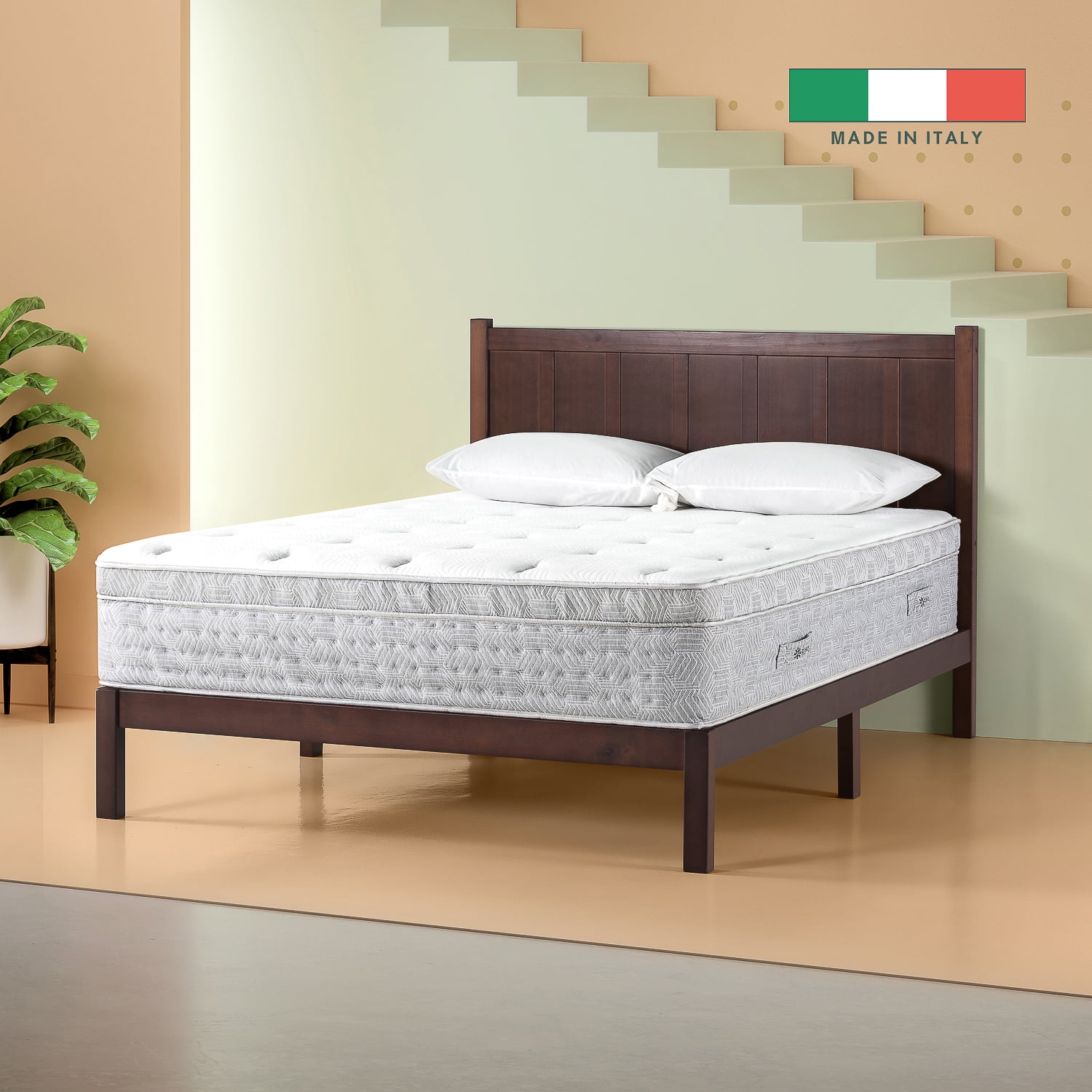 Zinus Forza Italian Made 13 Hybrid Spring Pressure Relief