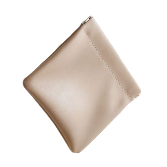 Inteprter Bolsa portátil multiusos ligereza bolsillo pequeño conveniente delicado Mini bolso monedero almacenamiento mujer regalo auricular Almacenamiento y organización del hogar Caqui