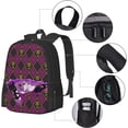 thumbnail image 4 of JoJo's Bizarre Adventure Backpack Lightweight Climbing Shopping Casual Daypack for Women Men Travel Laptop, 4 of 8