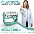 thumbnail image 2 of Lymphatic Drainage Massager & Scar Tissue Massage Tool | For Thighs, Buttocks, Legs, Back & Body green, 2 of 5