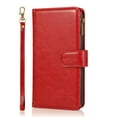 thumbnail image 5 of Allytech iPhone 11 Wallet Case, 9 Cards Holder Zipper Wallet Case for Women Men Shockproof Hand Strap Full Protective Flip Stand Case Cover for  Apple iPhone 11 6.1" -, 5 of 9