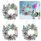 thumbnail image 2 of Juego 3 Adornos Corona Forma Especial Acrílico Navideño (#1), 2 of 2