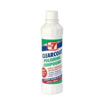 No7 Wax Clear Coat Polishing Compound - Removes Light Oxidation - 8 oz