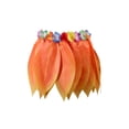 thumbnail image 1 of Minnieouse de flores de hojas hawaianas, fiesta Bohemia Artificial, ropa de baile elástica hawaiana, vestido de Hula, disfraz de playa, puesta en Disfraces de disfraces Naranja (100 CM/40 pulgadas) Minnieouse AP016763-15, 1 of 6