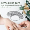 thumbnail image 4 of Metal Ring Sizing Kit Finger Measuring Band Ring Mandrel Sizer Finger Size Measurement Accessories, 4 of 8