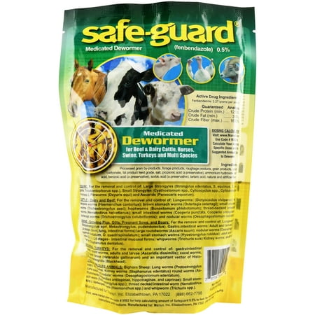 UPC: 0797734192551 | Merck Animal Health Safe-Guard Multi-Species Dewormer  1 lb