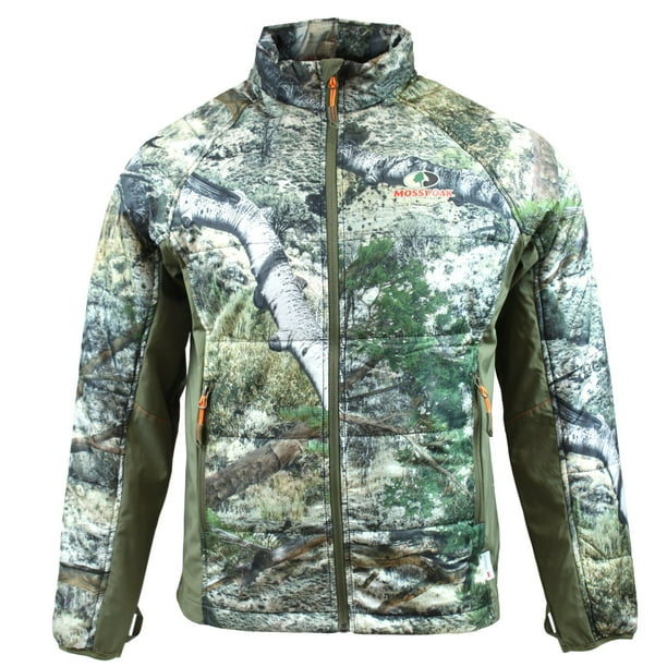 Mossy Oak Mossy Oak Men's Insulated Jacket Mountain Camo Walmart