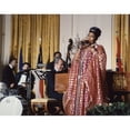 thumbnail image 2 of Nixon At The Piano. Pearl Bailey Sings After A White House Dinner While Accompanied By President Nixon. March 7 1974., 2 of 2