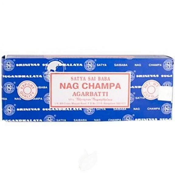 Nag Champa Incense 250 GRAMS by Sai Baba, Pack of 2