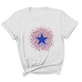 thumbnail image 2 of Delliss Men's Independence Day Trendy Print Crew Neck Top Basic Short Sleeve Classic T-Shirt, 2 of 5