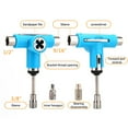 thumbnail image 2 of ruzhgo Portable Skate Tool 10-in-1 Multi-Function Skateboard Tools, 2 of 6