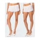 thumbnail image 5 of Sunloudy Pantalones cortos con volantes en capas para mujer, estilo casual, con lazo frontal, color sólido, pantalones cortos de encaje para salir Sunloudy moda, 5 of 6