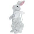 thumbnail image 4 of Dayesque Easter Standing Bunny Statues Rattan Effect Bunny Figurines Sculptures Desktop Bunny Ornaments For Home Garden Wedding Decor, 4 of 9