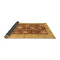 thumbnail image 2 of Ahgly Company Indoor Rectangle Abstract Brown Modern Area Rugs, 7' x 9', 2 of 4