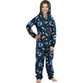 thumbnail image 7 of The Polar Express Kids' Believe Hooded One-Piece Footless Sleeper Union Suit Christmas Holiday Movie Pajama For Boys Girls, 7 of 7