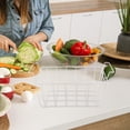 thumbnail image 4 of RUNROTOO Freezer Baskets For Household Use Steel White Multi Functional 1Pack, 4 of 8