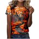 thumbnail image 2 of Fiudx Ofertas y Liquidaciones Camisa de Pollo de Moda para Mujer Linda Granja Camisetas Mamá Causal Manga Corta Camisetas Tops Blusas, 2 of 4
