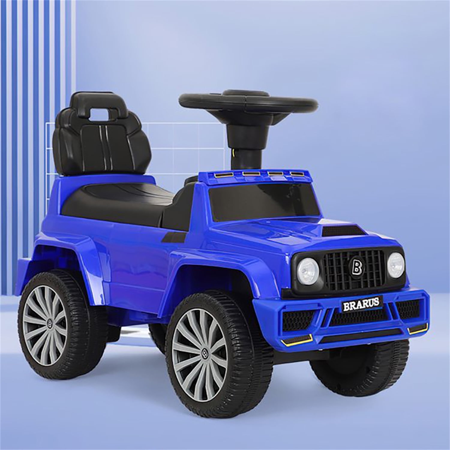CIPACHO Licensed Mercedes Kids Ride On Push Car, Stroller Sliding Walking Car, Blue CIPACHO Licensed Mercedes Kids Ride On Push Car, Stroller Sliding Walking Car, Blue