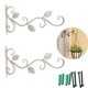 thumbnail image 1 of Macetas De Pared, Soporte Para Maceta De Flores Para Colgar En La Pared, Soporte Multifuncional Para Plantas De Hierro Para Campanas De Viento, Jaulas Para Pájaros, Farolillos Moyic HA039807-02, 1 of 6