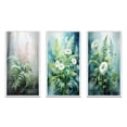 thumbnail image 2 of Designart "Ferns love expression VI" Floral & Botanical Framed Wall Art Set Of 3 - Green Ferns Frame Canvas Set For Living Room Decor, 2 of 7