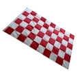 thumbnail image 2 of Banderas Bandera de cuadros roja y blanca para fiestas de actividades al aire libre, 2 of 7