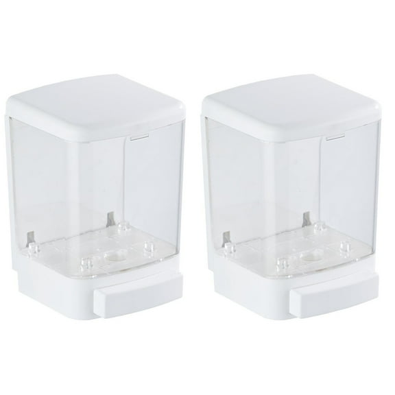 2pcs Hand Dispenser Foaming Manual Soap Dispenser Wall Mount Soap Despenser