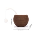 thumbnail image 3 of Heiheiup Coconut Cat Scratching Ball Cat Scratching Plate Grinder Cat Scratching Column Sisal Mat Does Not Drop To The Sofa From Cat Scratching, 3 of 9
