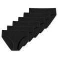 thumbnail image 1 of SCHIESSER calzoncillos para señoras en paquete de 6 - Jazz-Pants, Cotton Essentials, Basic, Stretch Negro 44 (Gr. XX-Large), 1 of 4
