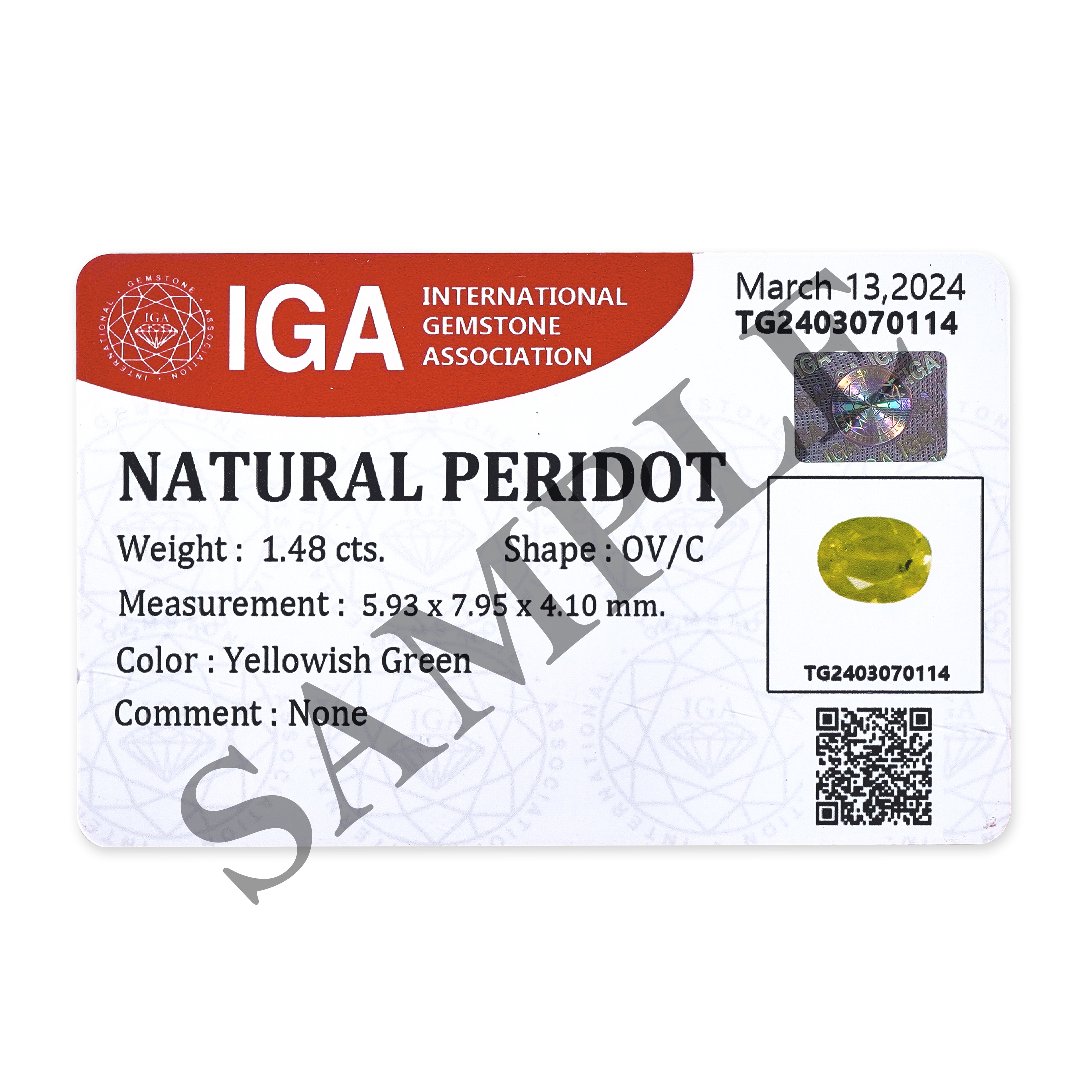 Certified Natural 1.75 Carat Peridot Oval Shape Brilliant Cut 9x7 mm Loose Gemstone August Birthstone