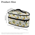 thumbnail image 6 of HELLHERO Steam Iron Storage Bag Zipper Portable Travel Iron Organizer Lemons Pattern, Bag Only, 6 of 6