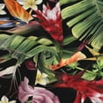 thumbnail image 6 of Bingfone Watercolor Tropical Flowers Women's Sarong Swimsuit Cover Ups Bathing Suit Coverups Chiffon Beach Wrap Skirts, 6 of 7