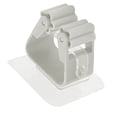 thumbnail image 2 of Xingzhi 1PC Wall Mounted Holder Household Adhesive Storage Broom Hanger Hook Racks For Kitchen Bathroom grey 1Set, 2 of 6
