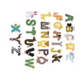 thumbnail image 4 of 52 parches de letras con forma de animal, coloridos, de la A a la Z, para bordado, planchado y decoración artesanal., 4 of 14