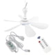 thumbnail image 1 of Silent 6 Leaves USB Powered Ceiling Canopy Fan with Remote Control, 1 of 5