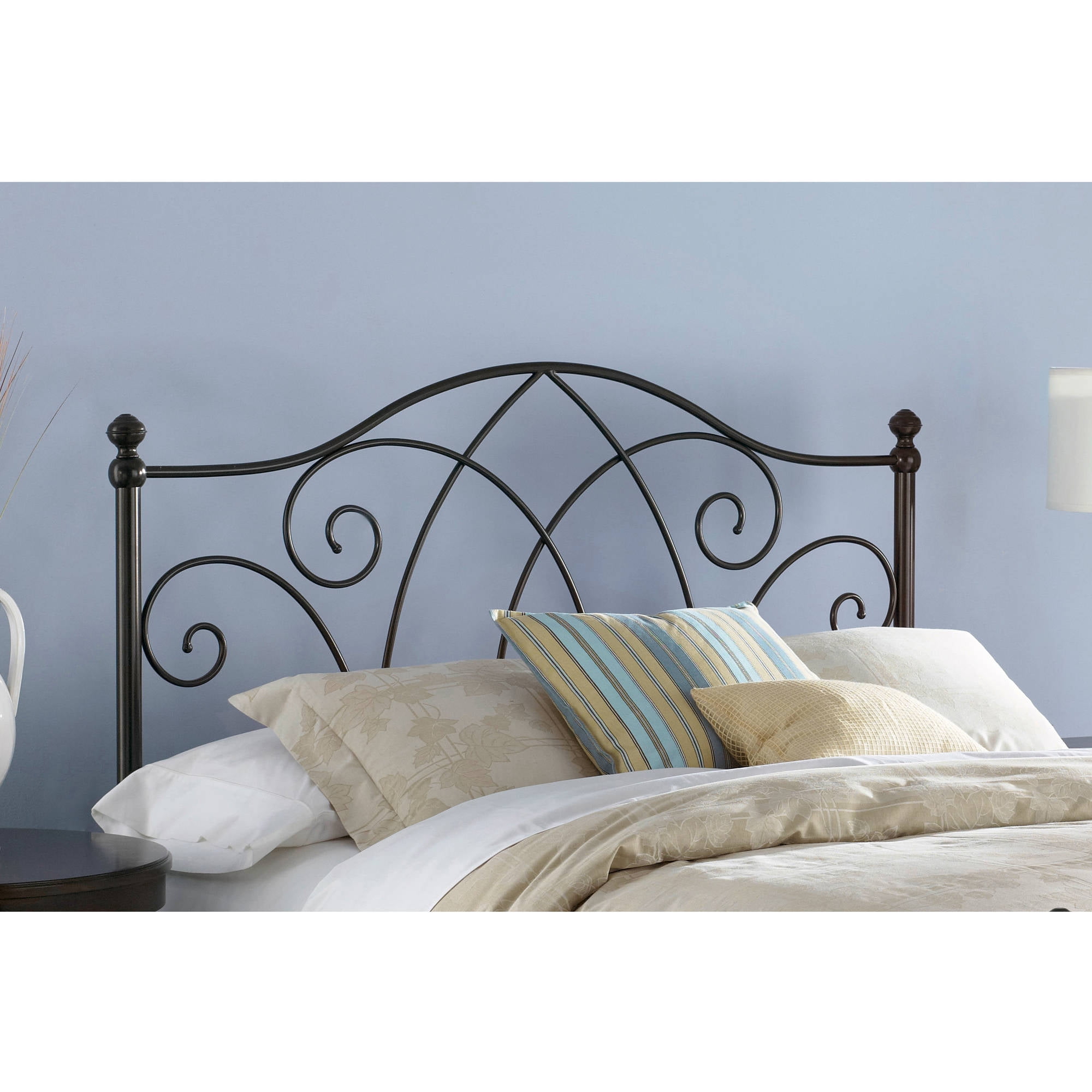 In Style Furnishings Greek Key Open Frame Headboard Com