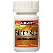 Sleep Aid Doxylamine Succinate 25 Mg, 96-Count (1 Bottle) Nighttime Sleep Aid