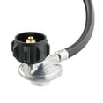thumbnail image 2 of BISupply Low Pressure Regulator Hose 8ft Steel Propane Gas Grill and Heater, 2 of 7