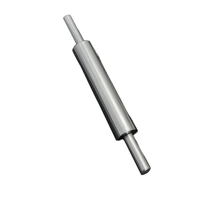 Stainless Steel Kitchen Utensils Smooth Home Metal Stainless Steel Rolling Pin for Baking Fondant Pie Cookie Stainless Steel Rolling Pin