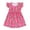 K134 Pink, variant on Angala Girls Dresses Crew Neck A Line Dresses Short Sleeve Football Print Summer Loose Soft Lightweight Dailywear Casual Toddler Outfit Size 2-3 Years Brown
