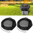thumbnail image 2 of CNKOO 2 Pack Rain Bucket Mesh Bucket Screen With Drawstring Rain Bucket Mesh Water Tank Protector Outdoor Garden Rainwater Harvesting Tool Cover, 2 of 10