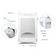 thumbnail image 5 of Aspiradora sin contacto EYE-VAC Pro, recipiente sin bolsa de 1400 W, color blanco, 5 of 5