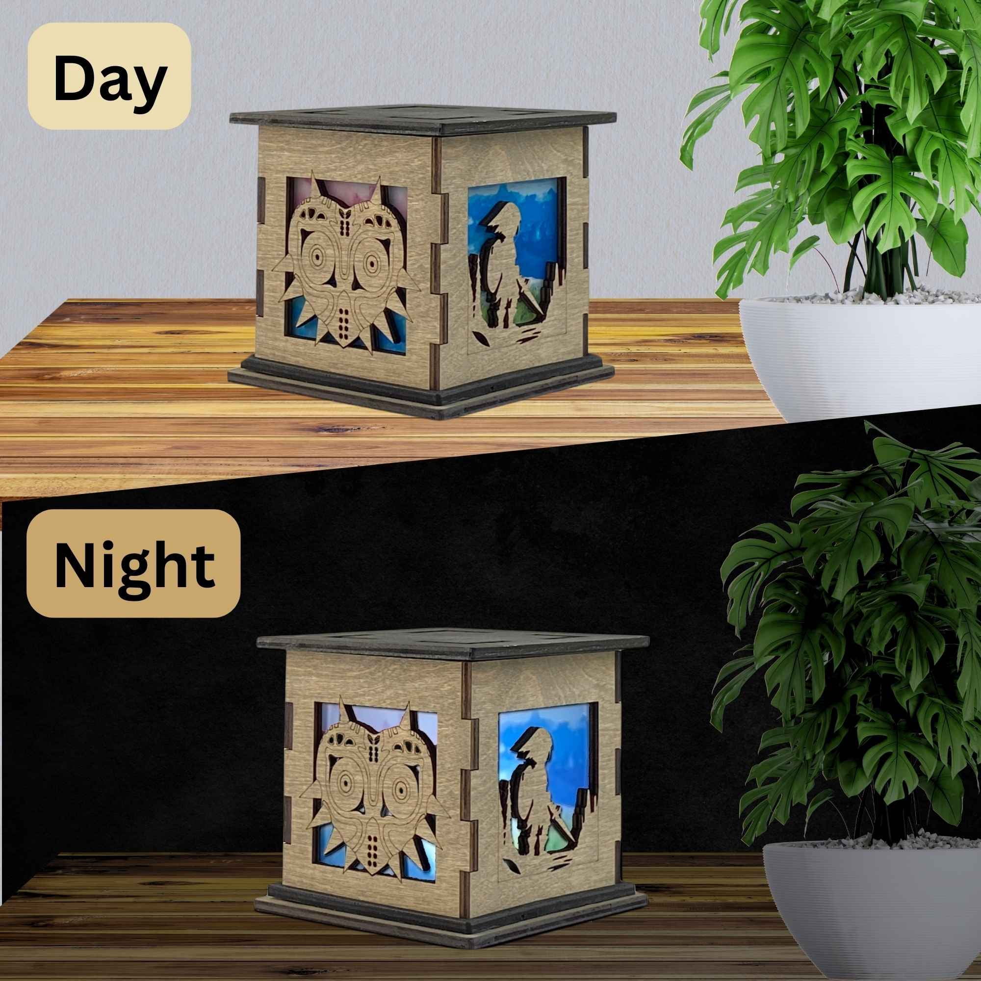 Legend of Zelda Lighted Box | Video Game Night Light | Nerdy Gift for Him or Her